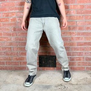 Vintage Levi’s 550 Orange Tab Tapered Jeans 34x30